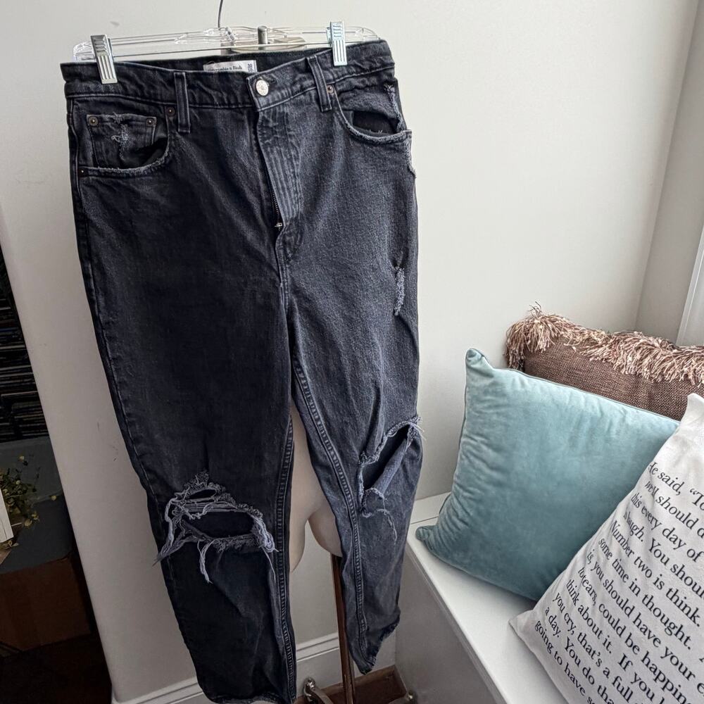 Abercrombie & Fitch Black Denim Jeans